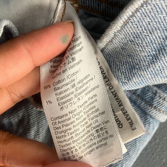 Madewell Light wash Women's “the perfect vintage Jean” size 25 #712 - Picture 9 of 10